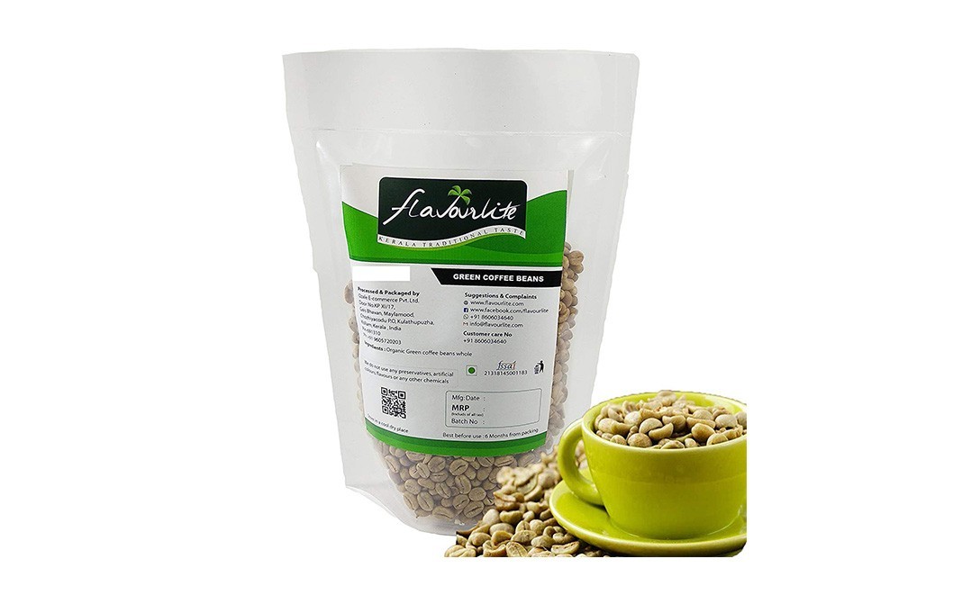Flavourlite Green Coffee Beans    Pack  150 grams